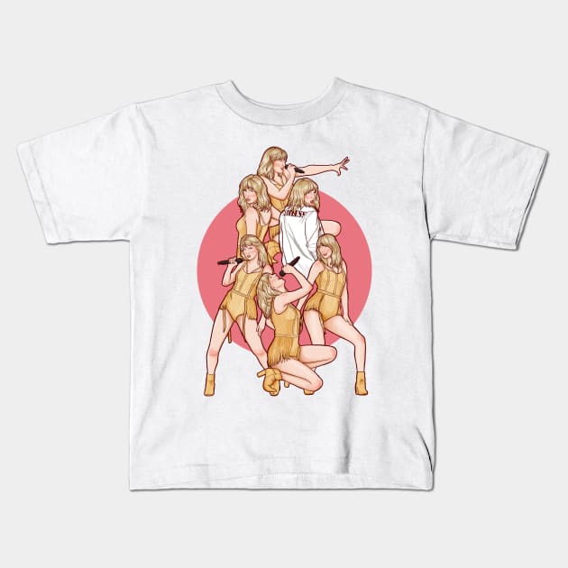 pop royalty Kids T-Shirt by ohnoballoons